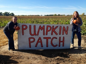 Our October Big/Lil activity was visiting a local pumpkin patch!